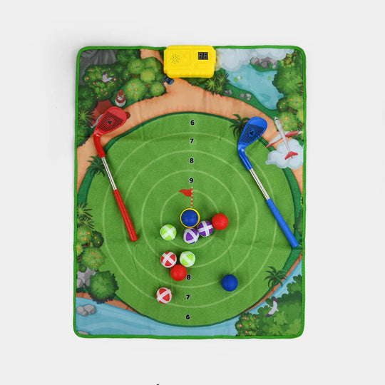 Electronic Kids Golf Game Mat Set