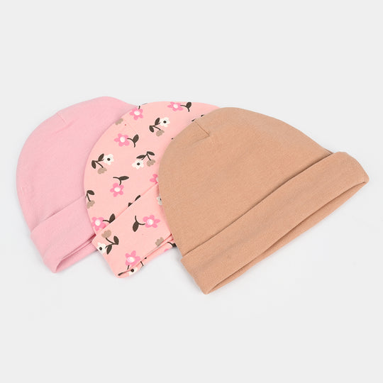 Pack OF 3 Baby Cap/Hat Set