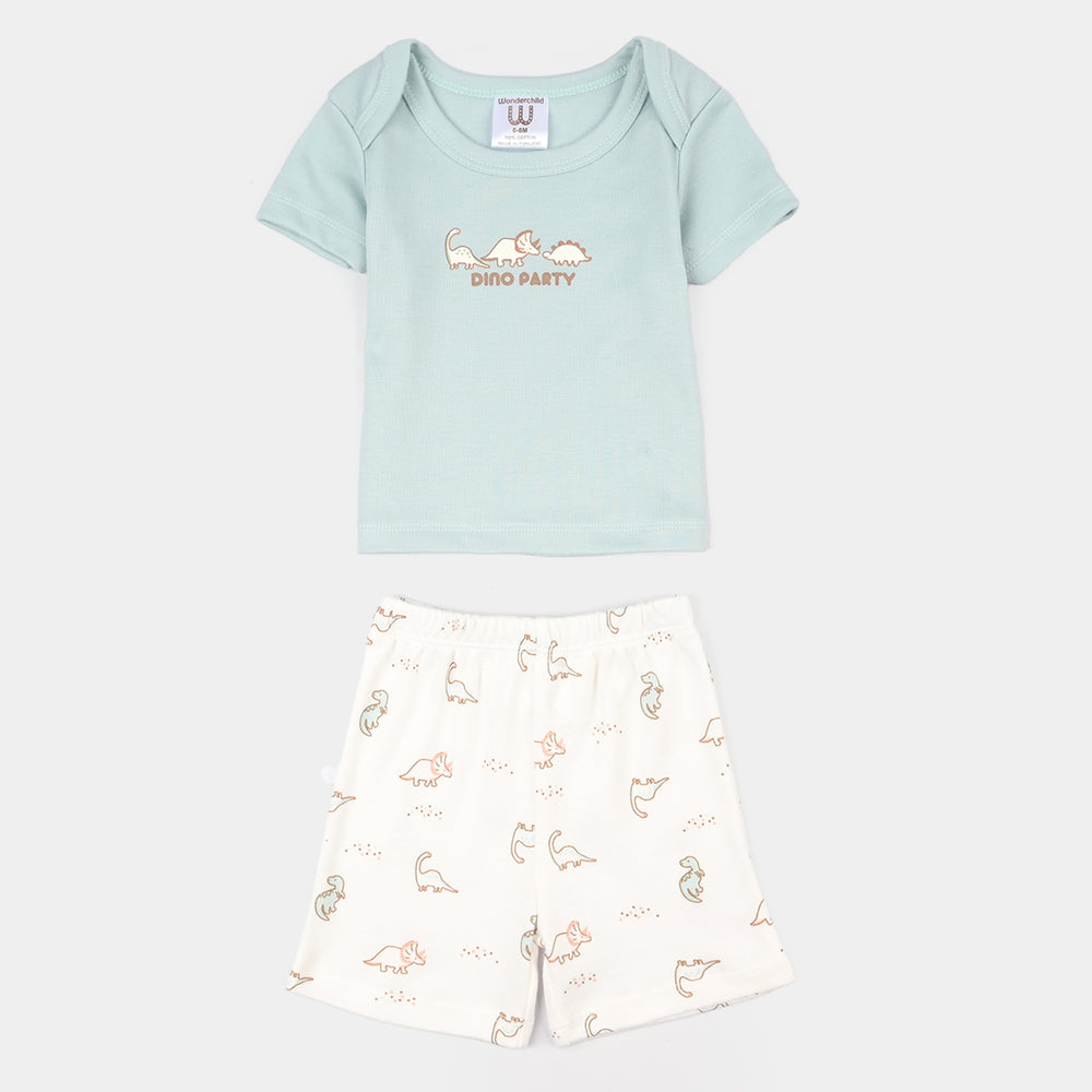 Boys Cotton Interlock 7 PCS GIFT SET 292-011-Blue