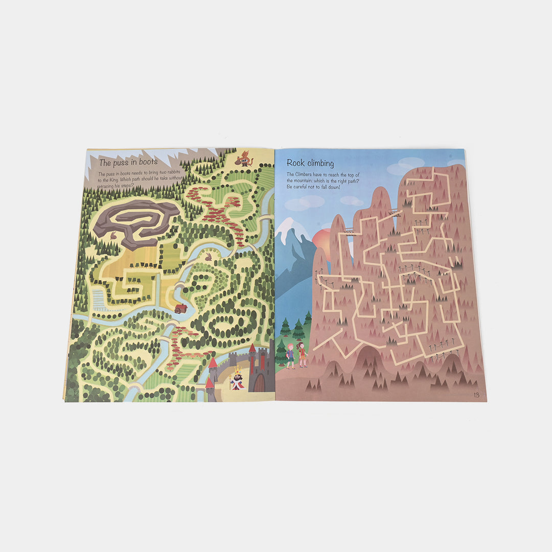 Wonderful Mazes Activity Book For Kids