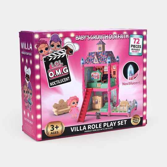 DIY LOL DOLLHOUSE VILLA SET