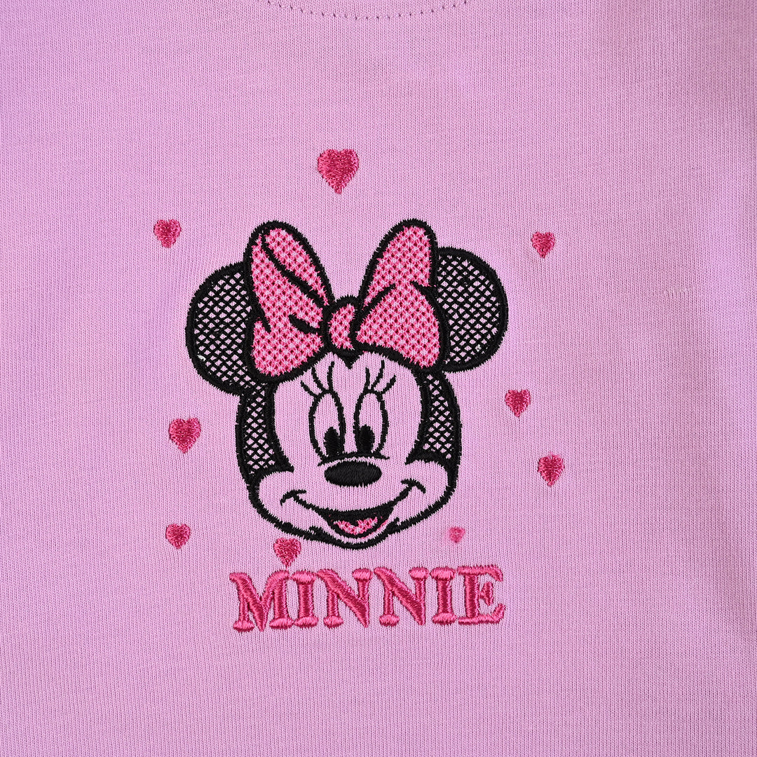 Infant Girls Cotton Jersey T-Shirt F/S Character-Purple