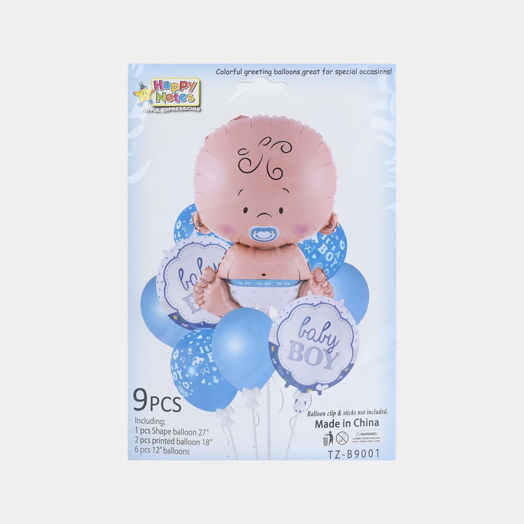 9Pcs Balloon Bouquet Set