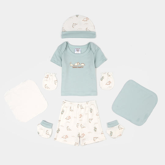 Boys Cotton Interlock 7 PCS GIFT SET 292-011-Blue