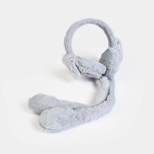 Interactive Moving Ear Plush Winter Earmuffs
