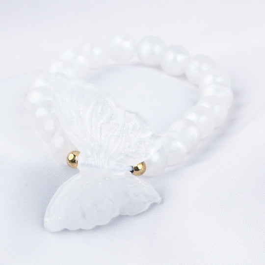 GIRLS ELEGANT BEADED NECKLACE & BRACELET