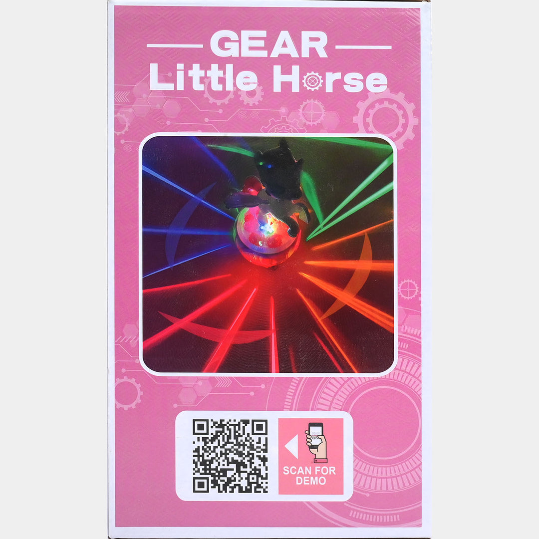 Universal Electric Gear Little Horse with Light & Sound