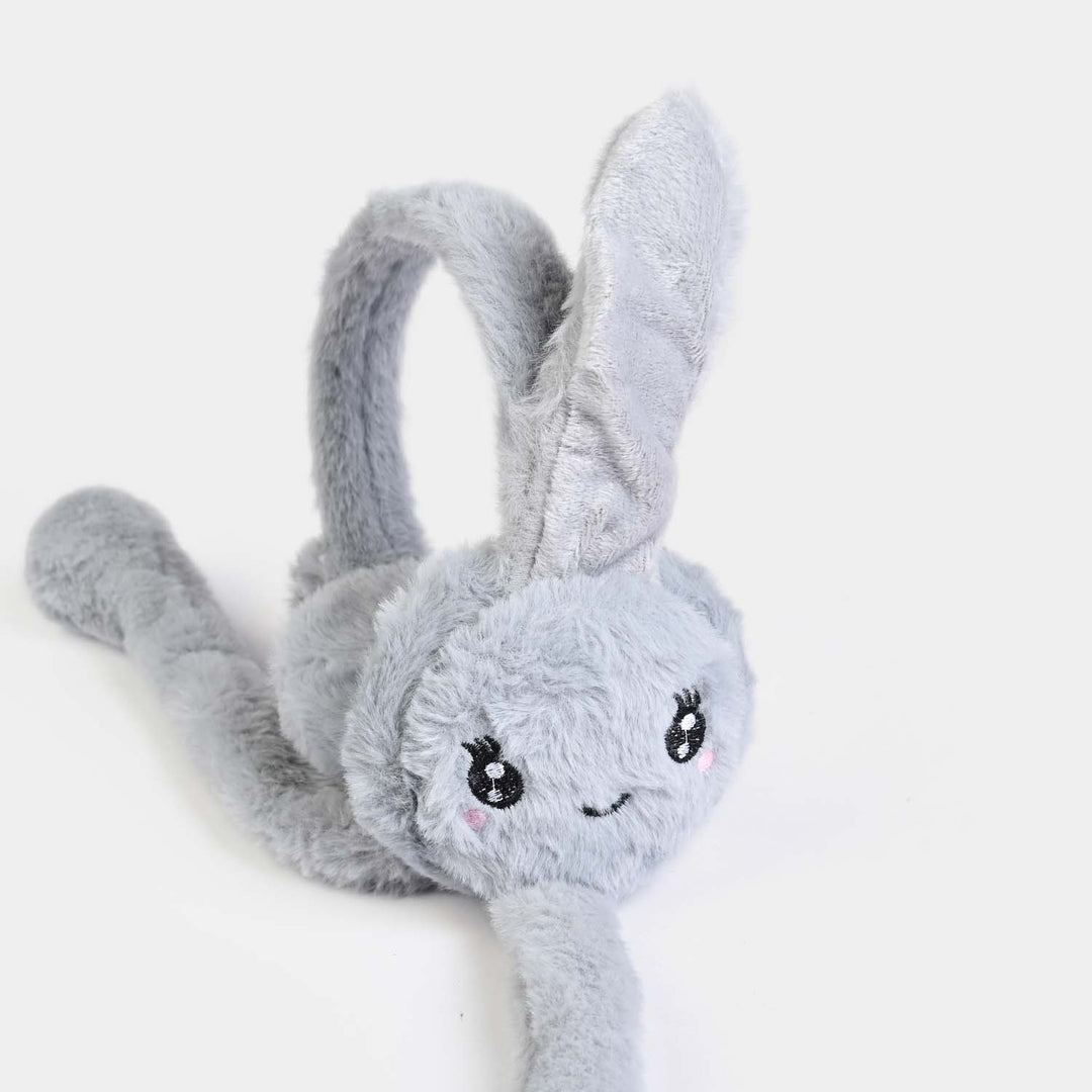 Interactive Moving Ear Plush Winter Earmuffs