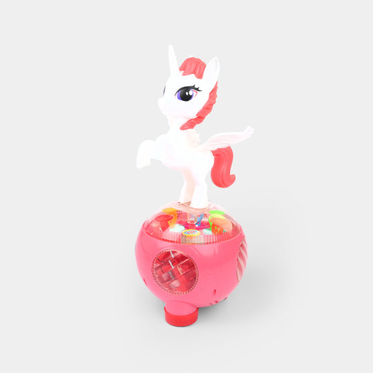 Universal Electric Gear Little Horse with Light & Sound