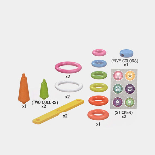 Ring Toss & Stacking Game - Fun Learning Toy for Kids