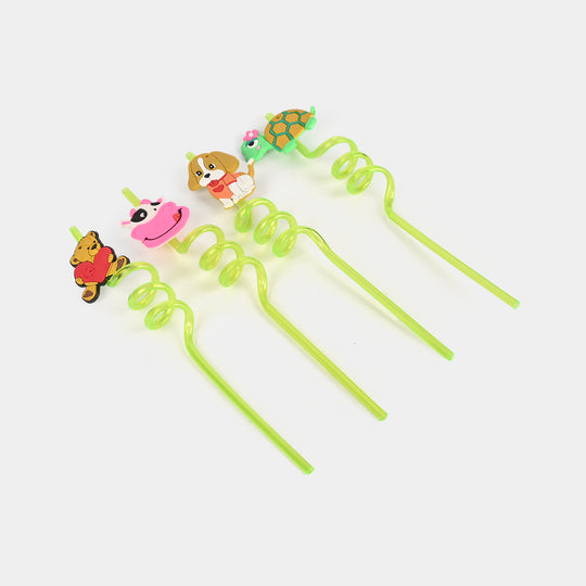 Straw Spiral 3D 4Pcs