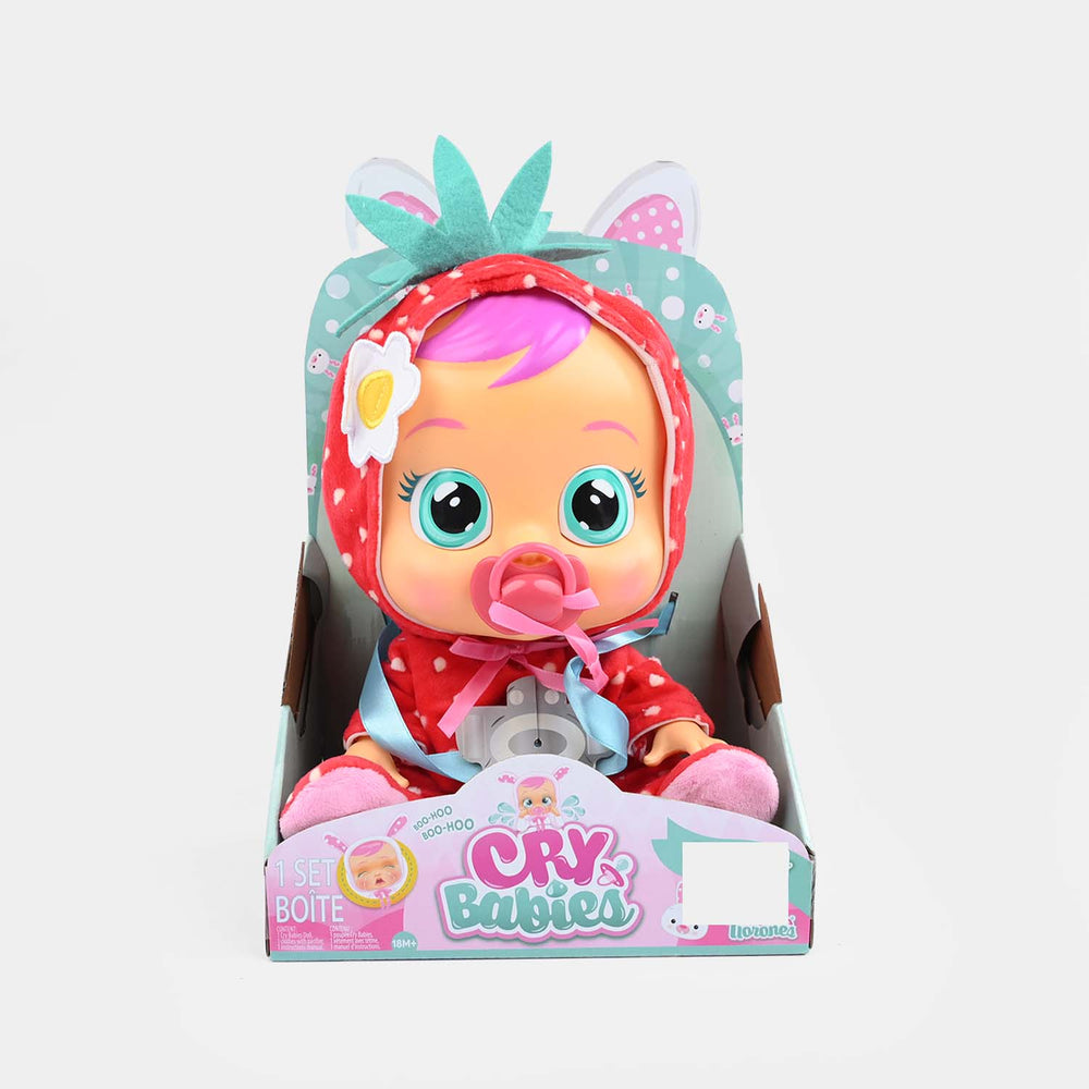 Sound-Effects Crying Baby Doll Toy