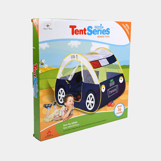 Pop Up Kids Play Tent with Car Shape (129*72*78 cm)