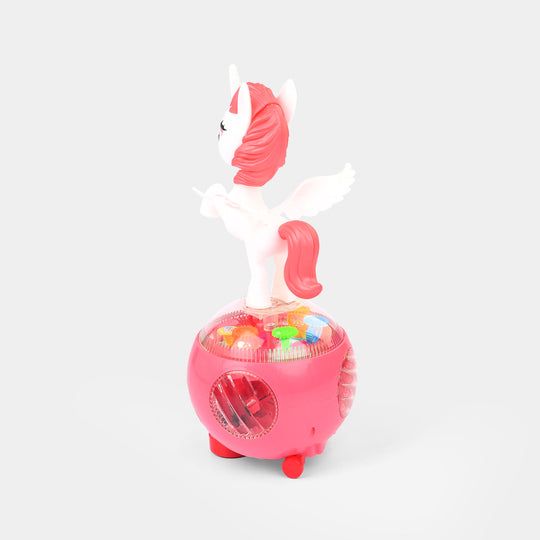 Universal Electric Gear Little Horse with Light & Sound
