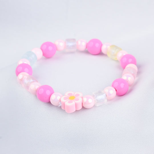 GIRLS ELEGANT BEADED NECKLACE & BRACELET