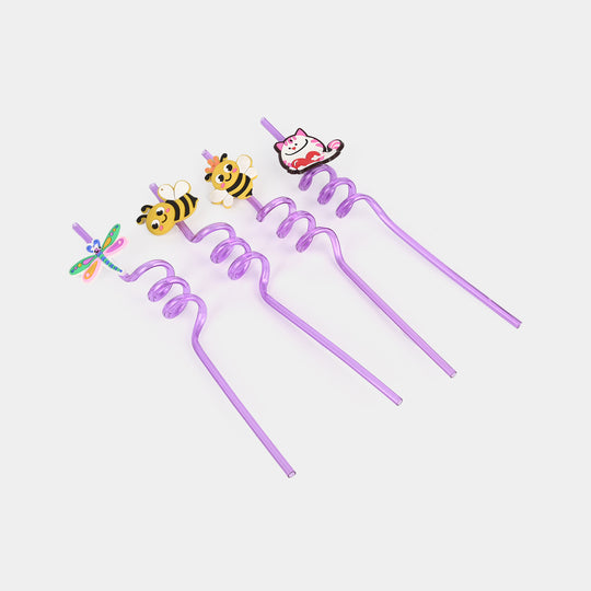 Straw Spiral 3D 4Pcs