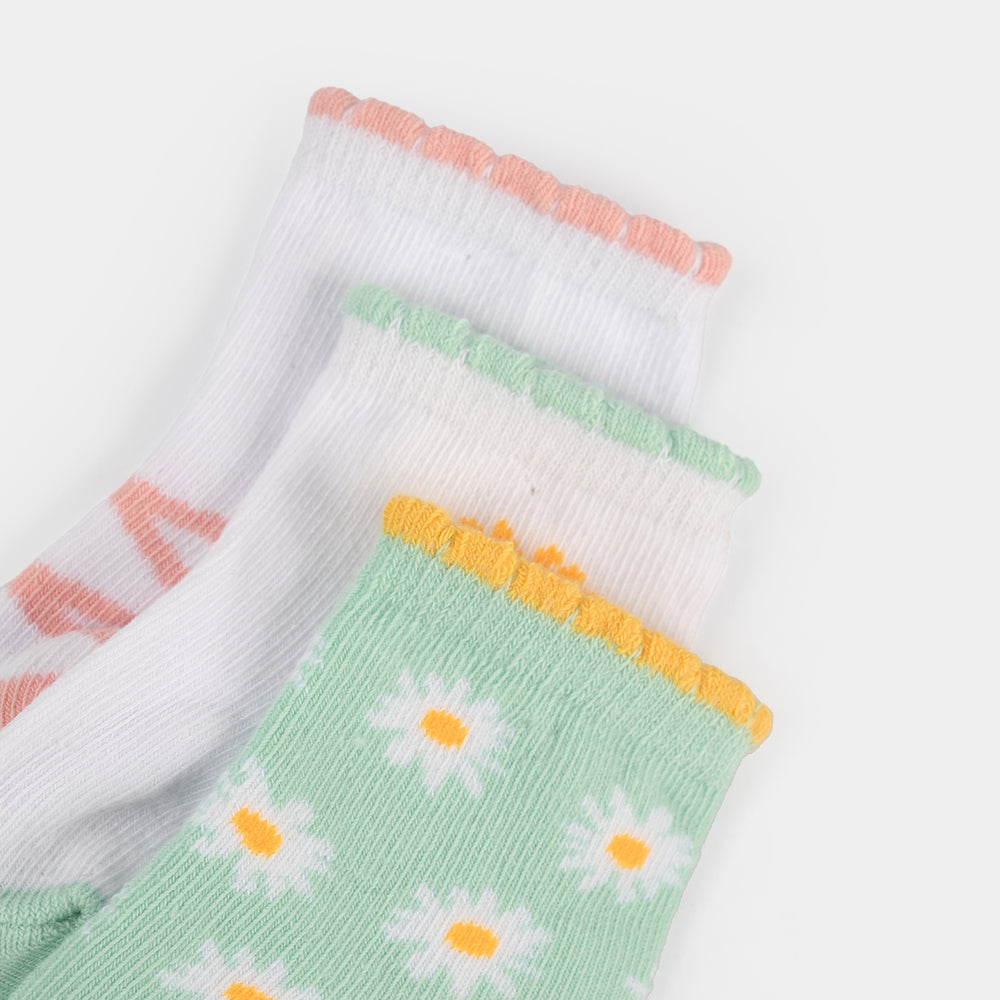3 Pair Baby Socks 3Pcs | 9-18M