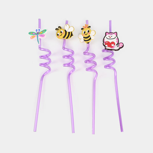 Straw Spiral 3D 4Pcs