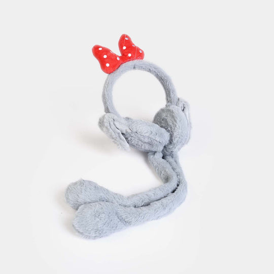 Interactive Moving Ear Plush Winter Earmuffs