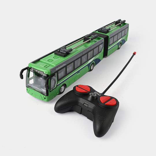 Remote Control City Long Bus Toy for Kids