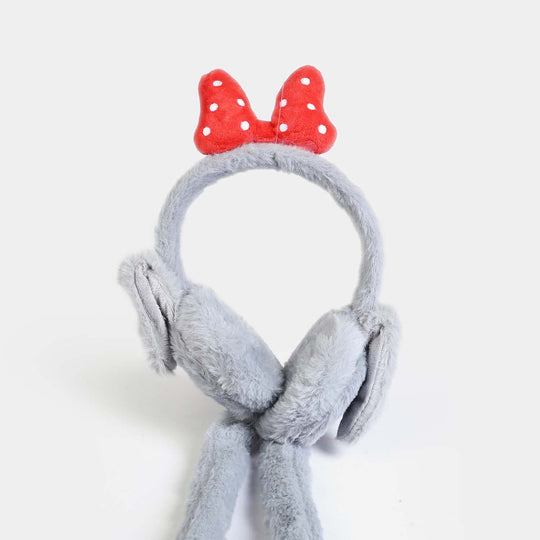 Interactive Moving Ear Plush Winter Earmuffs