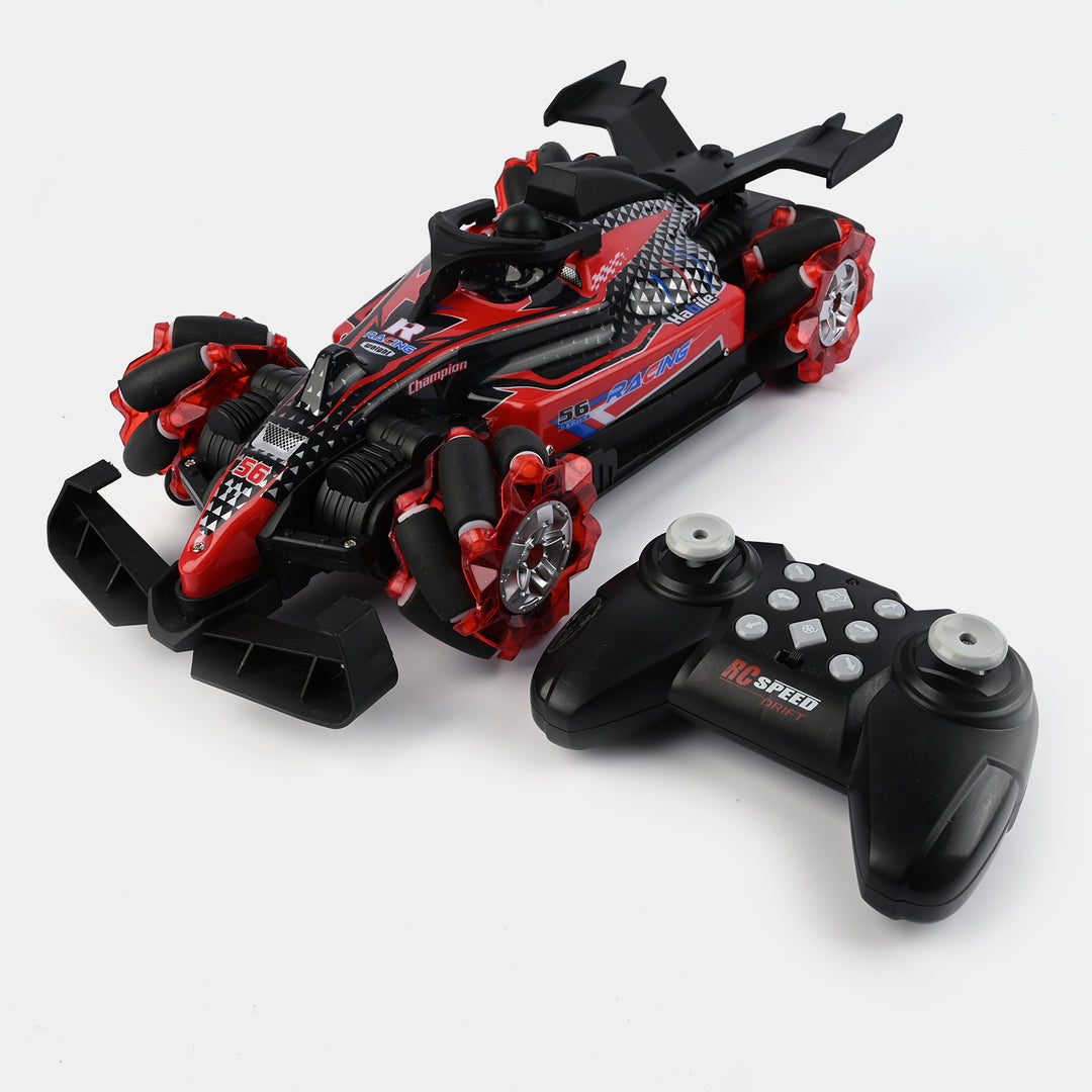 REMOTE CONTROL FORMULA CAR WITH DOUBLE SMOKE FUNCTION