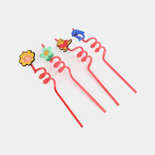 Straw Spiral 3D 4Pcs