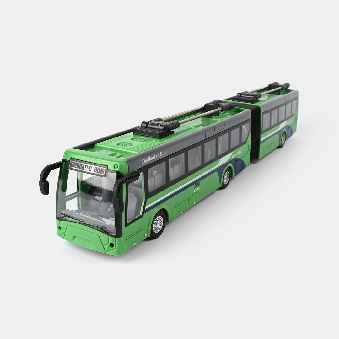 Remote Control City Long Bus Toy for Kids