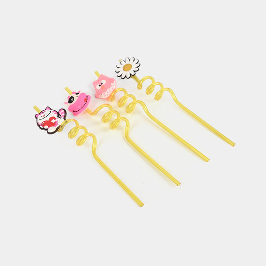 Straw Spiral 3D 4Pcs