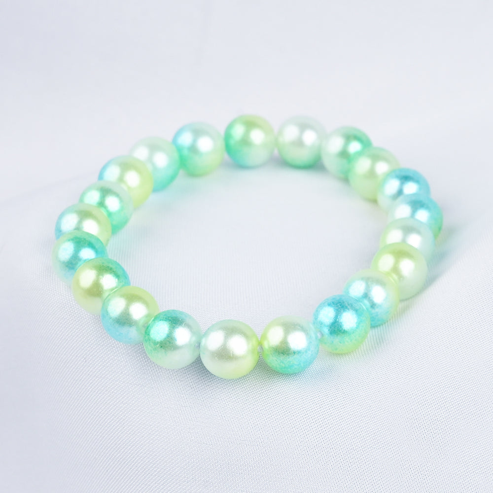 GIRLS ELEGANT BEADED NECKLACE & BRACELET