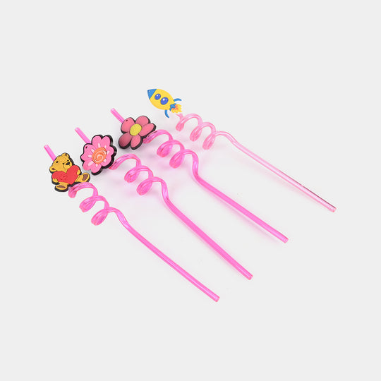Straw Spiral 3D 4Pcs