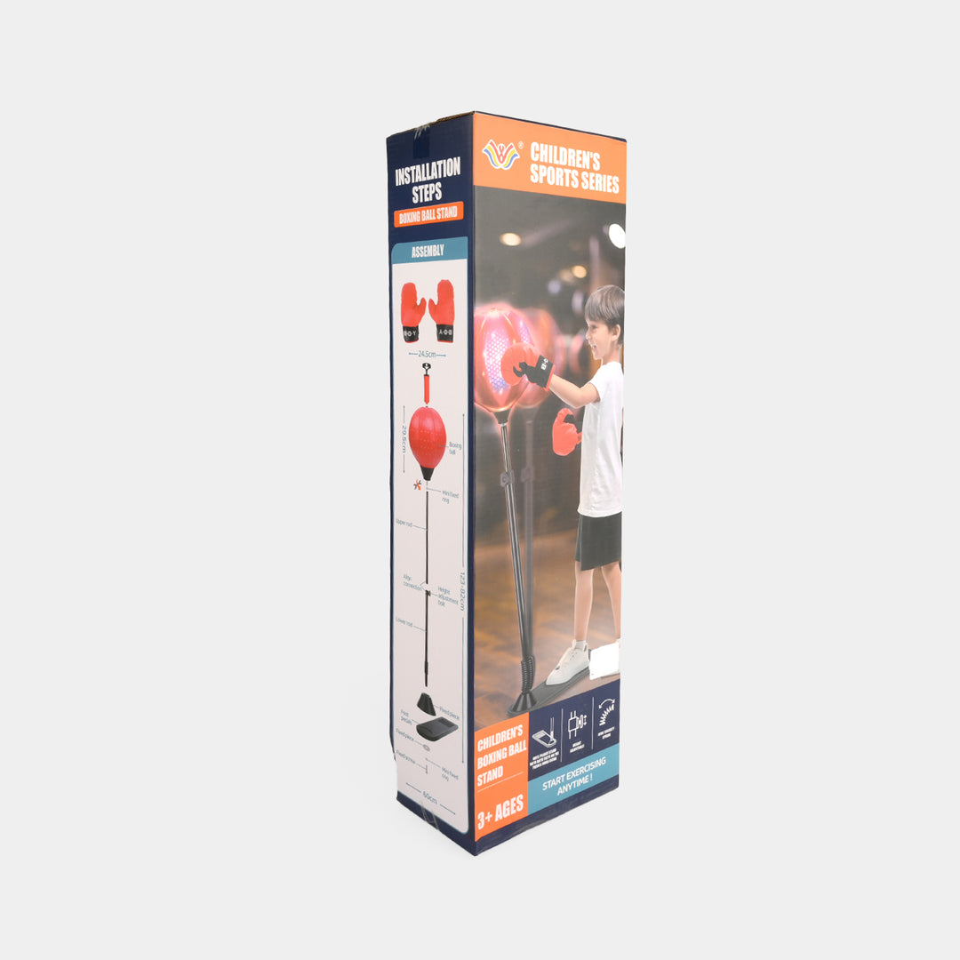 Kids Standing Boxing Ball Set