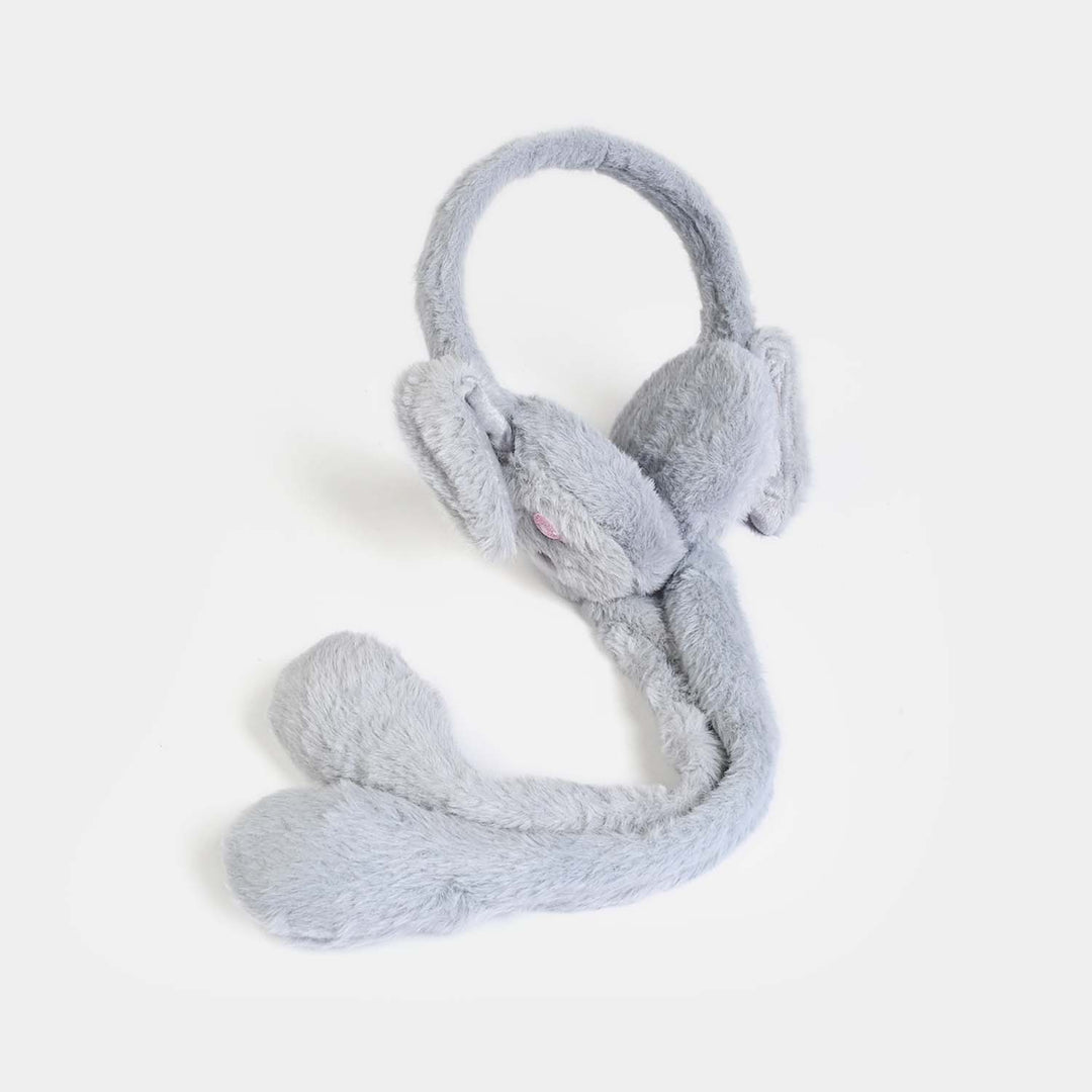 Interactive Moving Ear Plush Winter Earmuffs