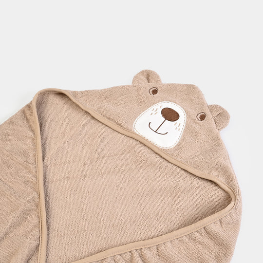 3D Hooded Towel & 3Pcs Washcloth