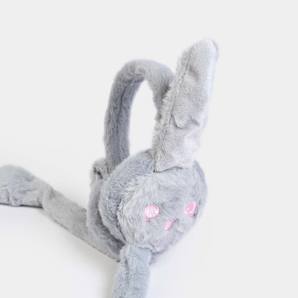 Interactive Moving Ear Plush Winter Earmuffs