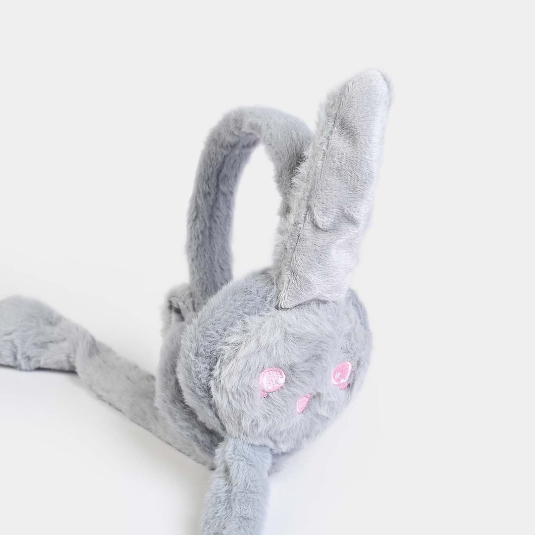 Interactive Moving Ear Plush Winter Earmuffs