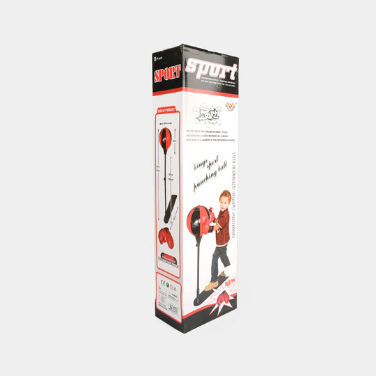 Kids Standing Punching Ball Set