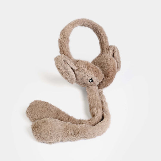 Interactive Moving Ear Plush Winter Earmuffs
