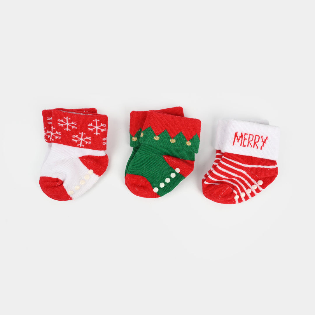3 Pair Baby Socks 3Pcs | 0-6M