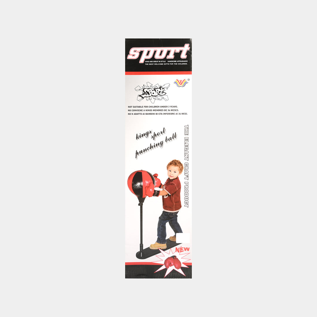 Kids Standing Punching Ball Set