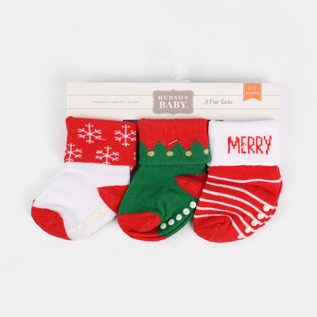 3 Pair Baby Socks 3Pcs | 6-12M
