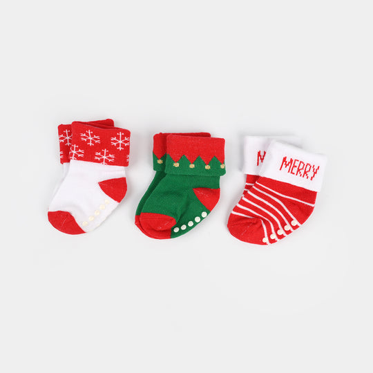 3 Pair Baby Socks 3Pcs | 6-12M