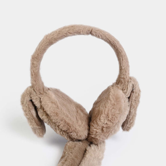 Interactive Moving Ear Plush Winter Earmuffs