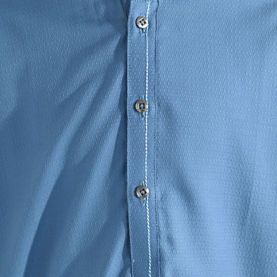 Boys Poly Viscos Kurta Pajama (Dobby) - Grey