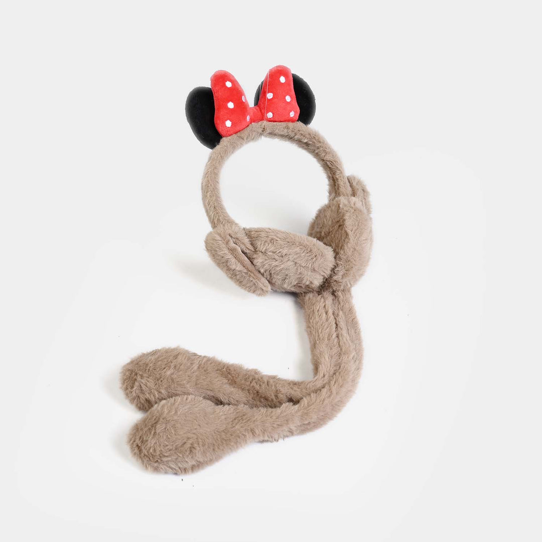 Interactive Moving Ear Plush Winter Earmuffs