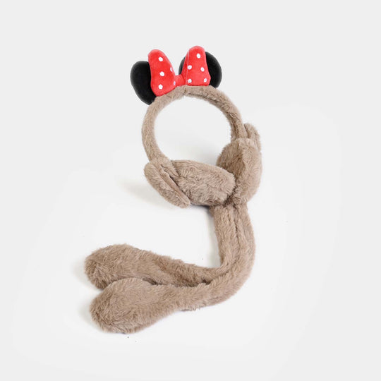 Interactive Moving Ear Plush Winter Earmuffs