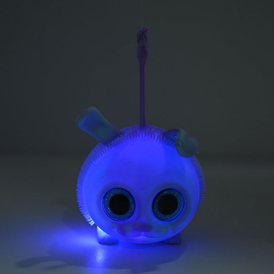 Light-Up Squishy Puffer Sensory Toy