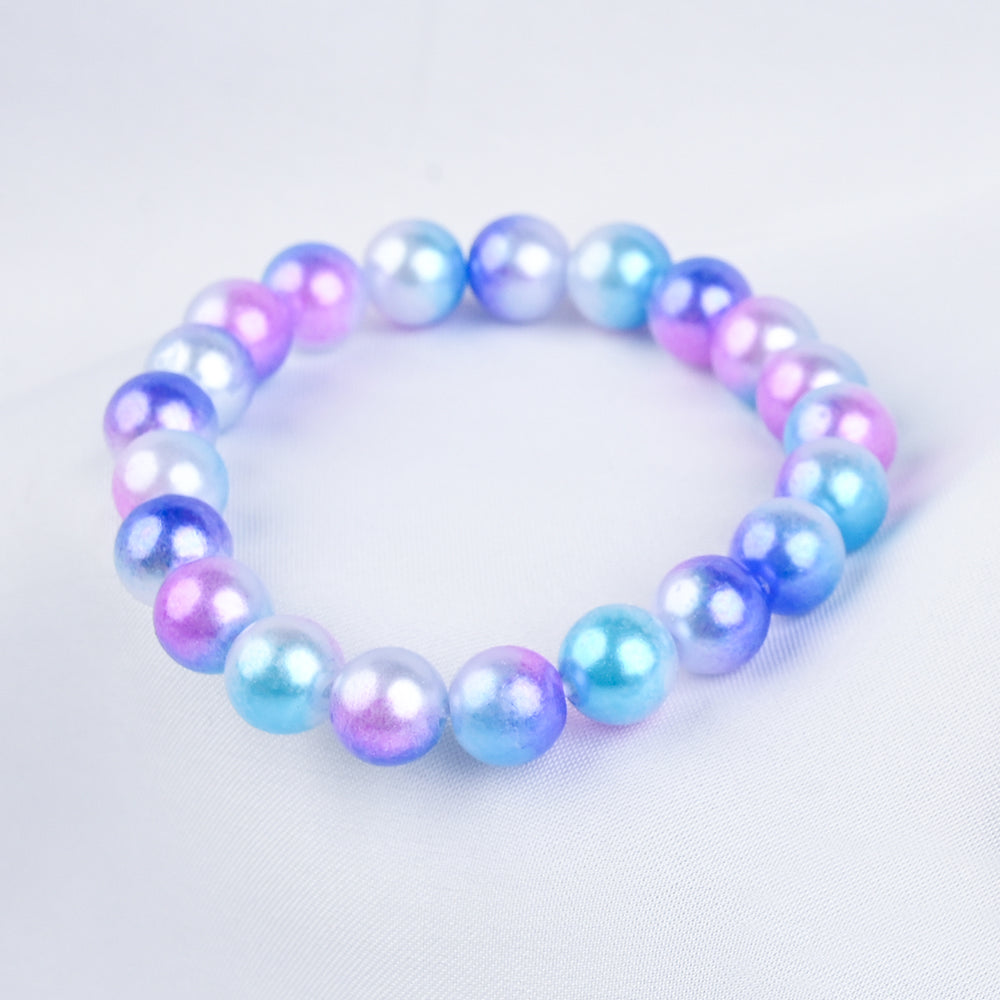 GIRLS ELEGANT BEADED NECKLACE & BRACELET