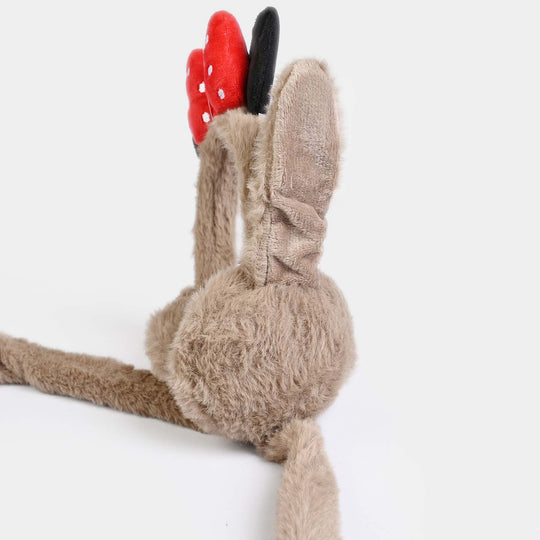 Interactive Moving Ear Plush Winter Earmuffs