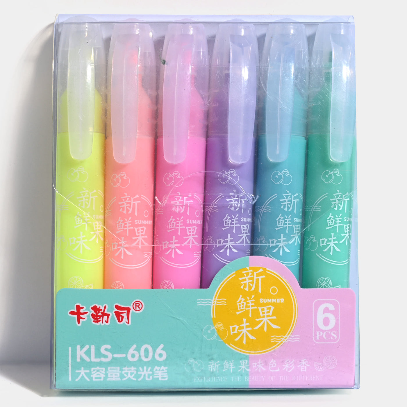 Highlighter Markers 6Pcs Set